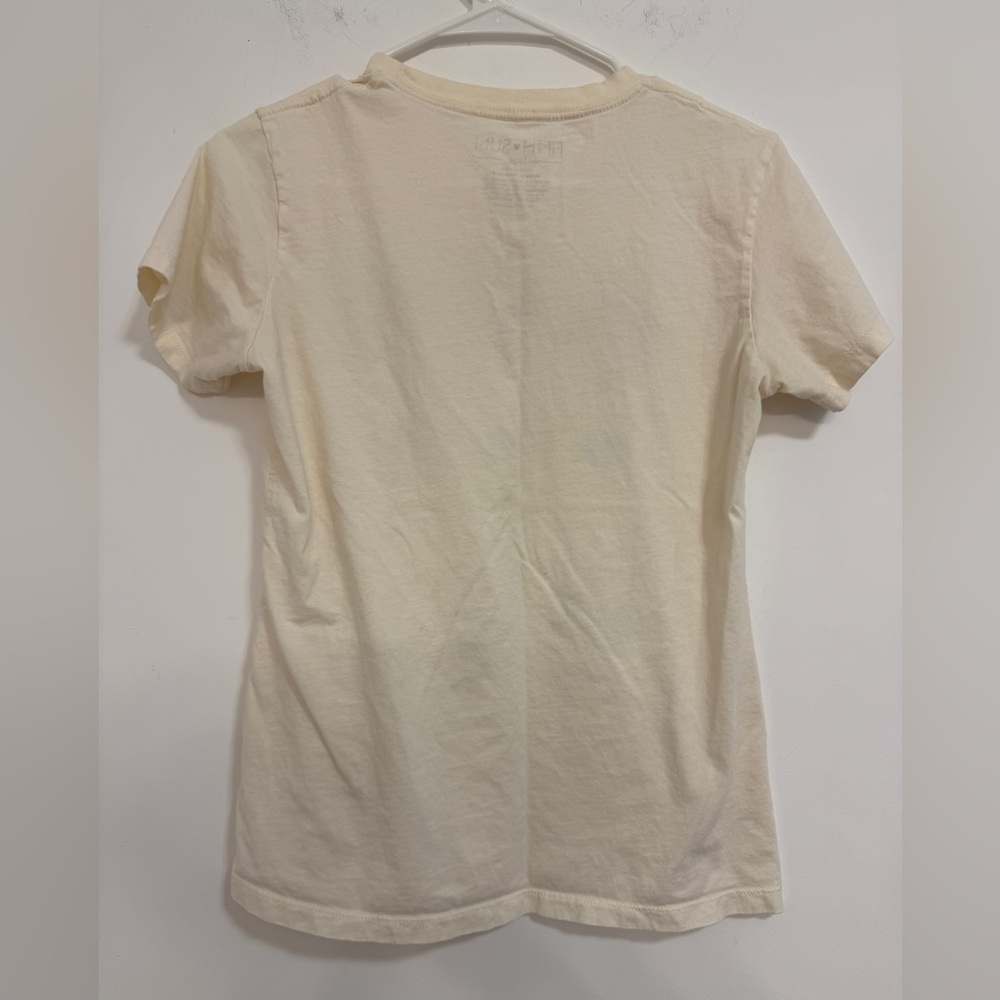 Fifth Sun Cream Cotton Flower T-Shirt - Picture 4 of 4